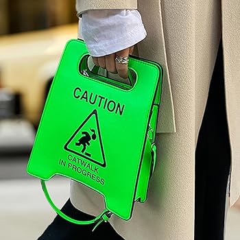 Amazon | ショルダーバッグ - CAUTION レディースバッグ、ノベルティ